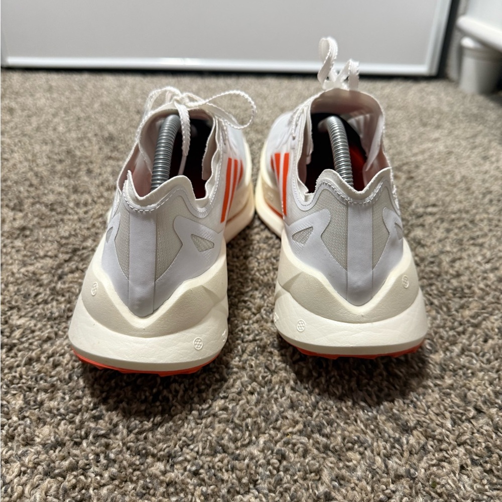 adidas Terrex Trail Running Shoes White with Orange Accents - Picture 5 of 8